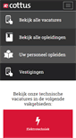 Mobile Screenshot of cottus.nl